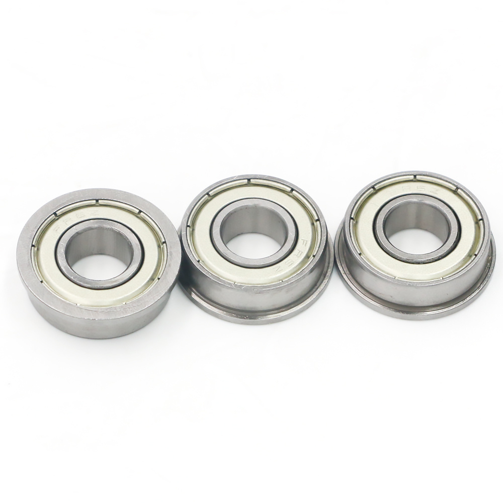 Motor Clearance Agriculture Bearing Chrome Steel F62800 Flange Deep Groove Ball Bearing