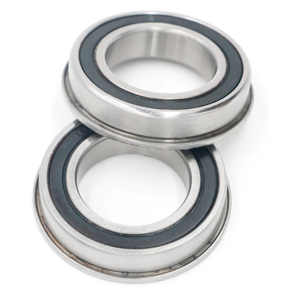 P5 Level Auto Parts Steel Cover F697 Flange Deep Groove Ball Bearing