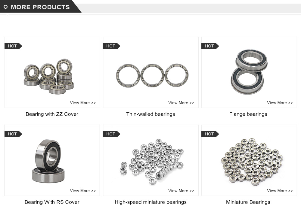 High Speed Toy Bearing Rubber Cover Mr104 Mini Ball Bearings