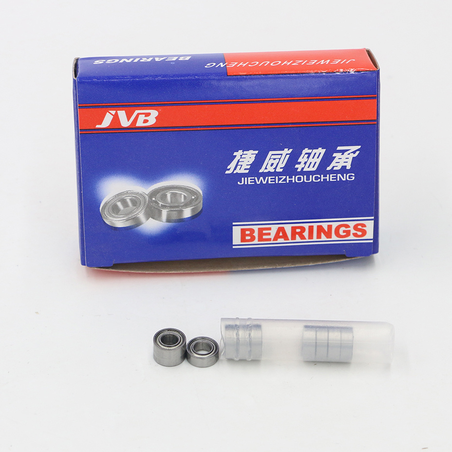 Motor Clearance Spindle Bearing Rubber Cover MR166 Micro Deep Groove Ball Bearings